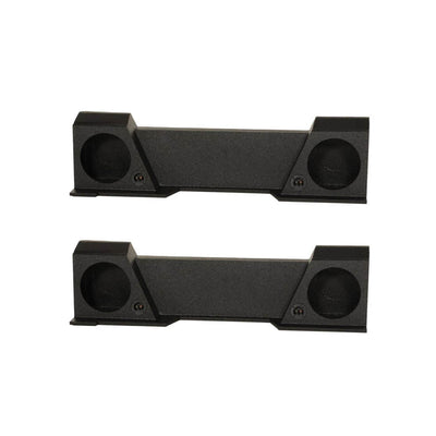 Q Power 2 Hole 10" Enclosure GMC Chevy 2007- 2013 Xcab High Transmission (2 Pk)