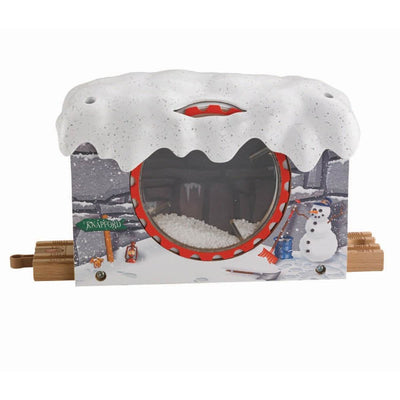 Fisher Price Thomas & Friends Wooden Railway Snowy Tunnel Train Toy (3 Pack)