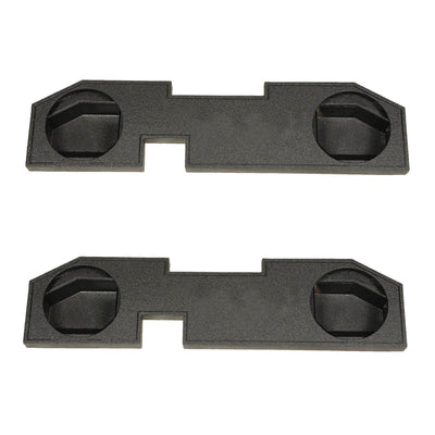 Q Power Dodge Ram Quad Cab '02-15 Dual 10" Sealed Subwoofer Enclosure (2 Pack)