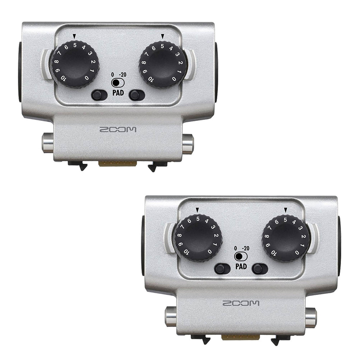 Zoom EXH-6 Dual XLR/TRS Input External Capsule for H5 & H6 Recorder (2 Pack)
