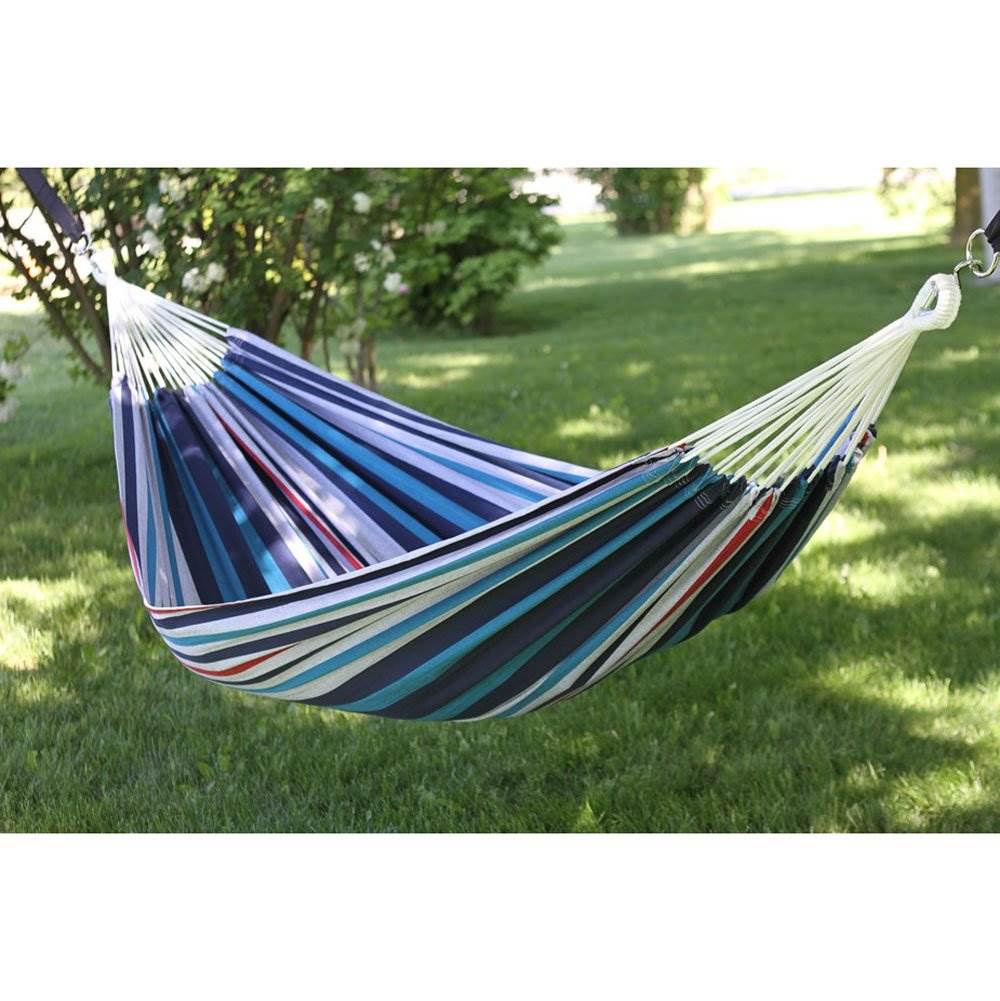 Vivere Brazilian Style Durable Cotton Double Outdoor Hammock, White (5 Pack)