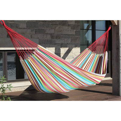 Vivere Brazilian Style Fringe 2 Person Hammock (2 Pack)