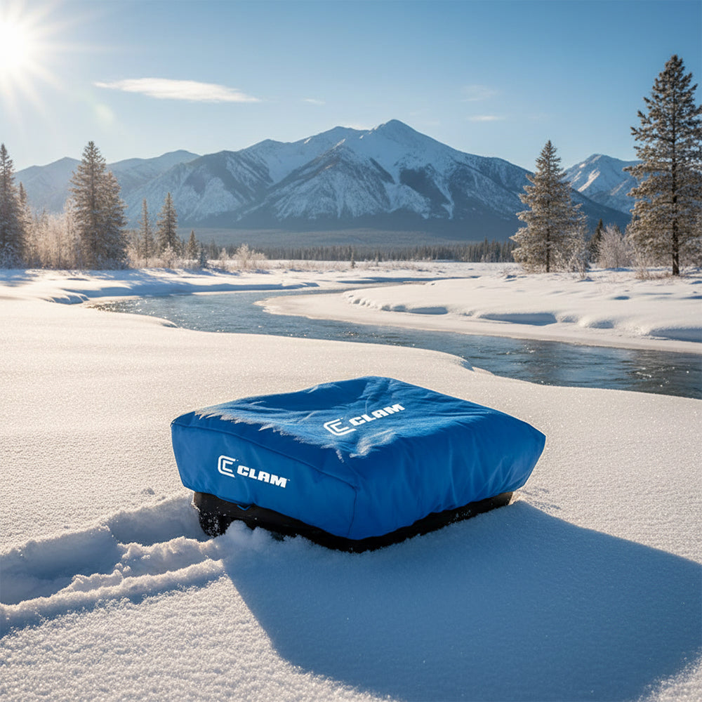 Clam 9973 Fish Trap Ice Fishing Travel Cover for Kenai & Kenai Pro (Cover Only) - VMInnovations