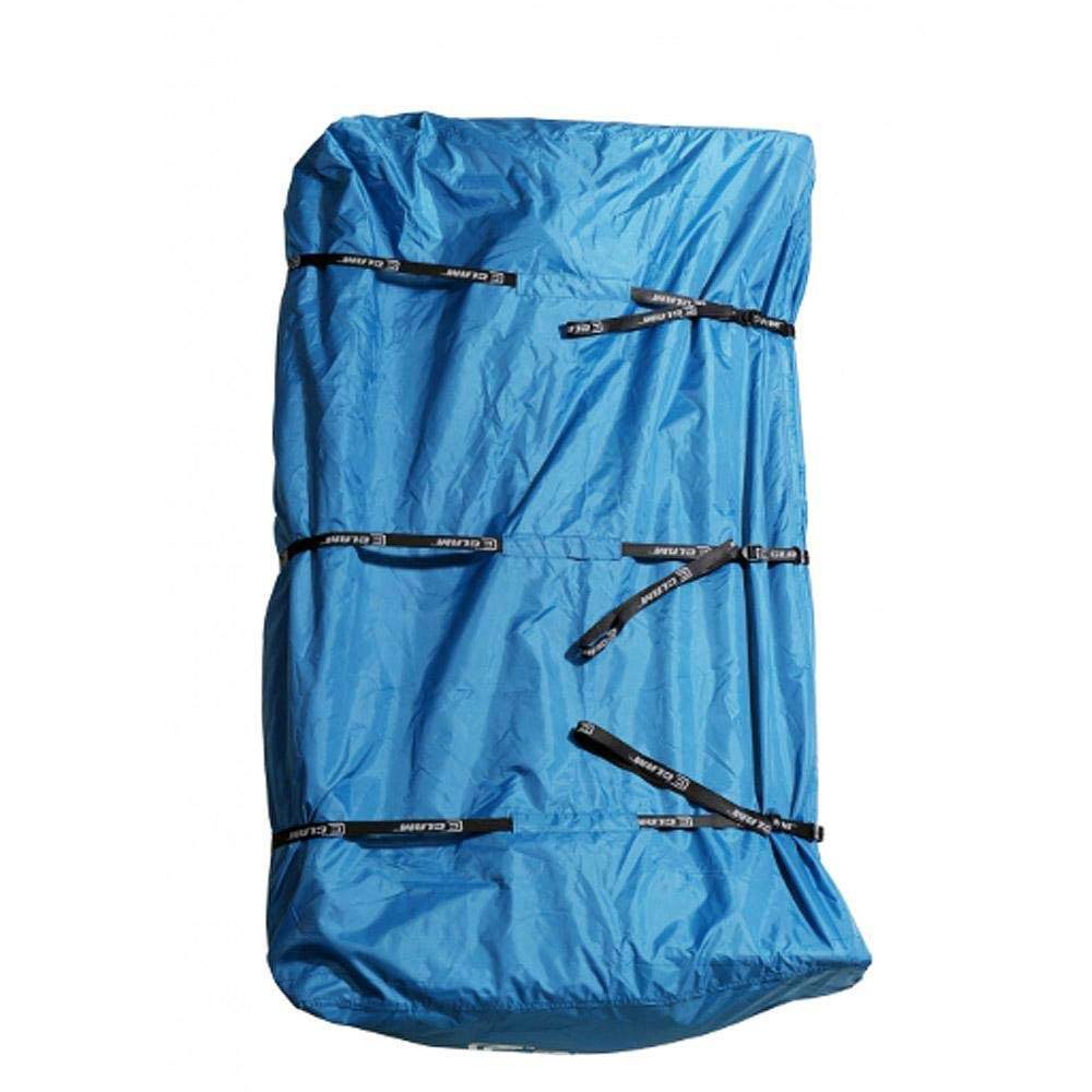 CLAM 12592 Outdoor Durable Polyester Ice Fishing Tent Shelter Travel Cover, Blue - VMInnovations
