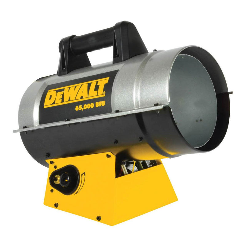 DeWalt 65,000 BTU Industrial Jobsite Portable Cordless Forced Air Propane Heater