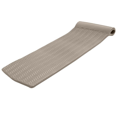 TRC Recreation Serenity 70 In. Foam Mat Raft Lounger Pool Float, Bronze (2 Pack) - VMInnovations