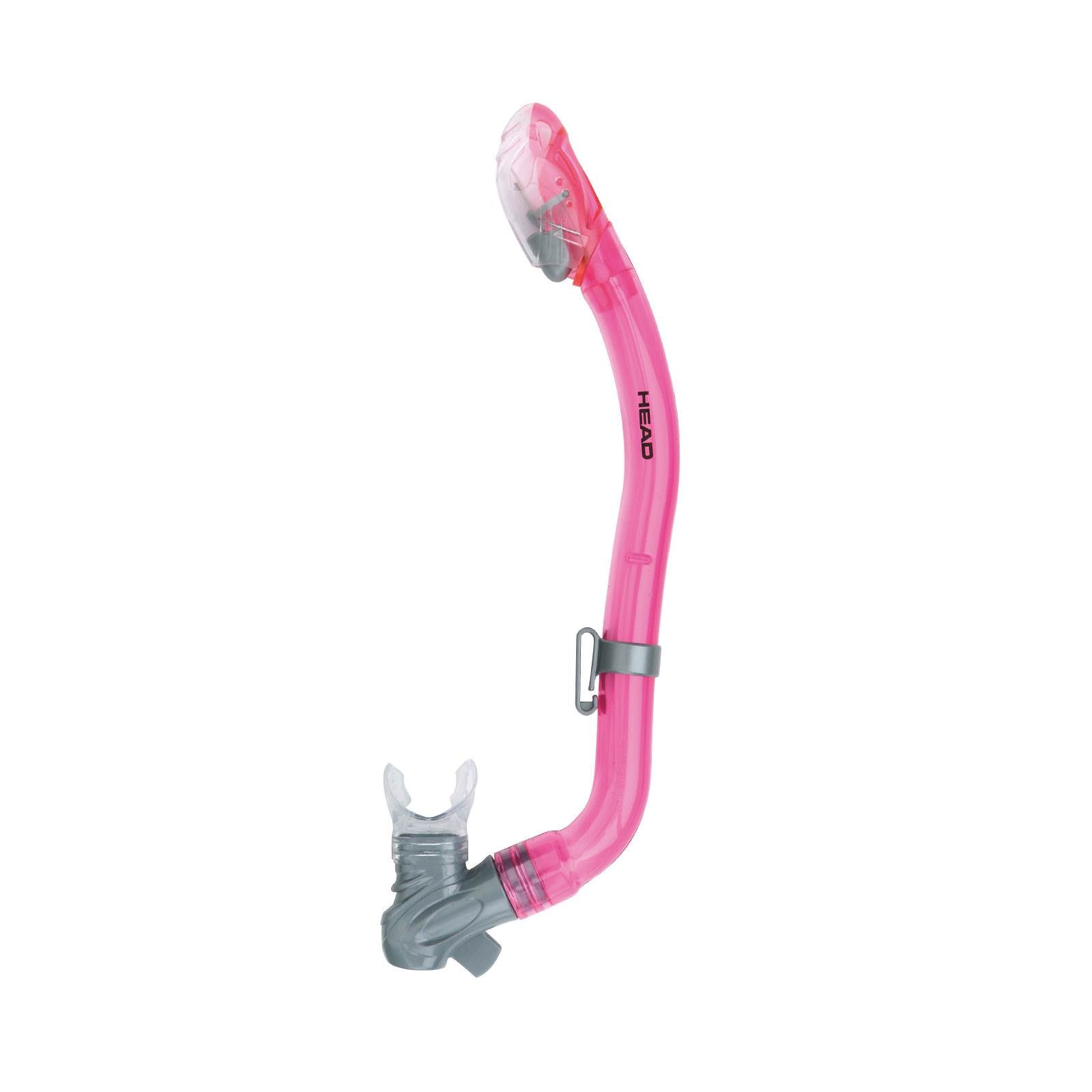 HEAD Pirate Dry Youth Pink Snorkeling Mask & Flippers Set, S/M (Open Box)
