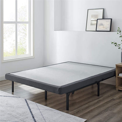 Hercules 4 Inch Low Profile Foundation Mattress Box Spring Replacement, King