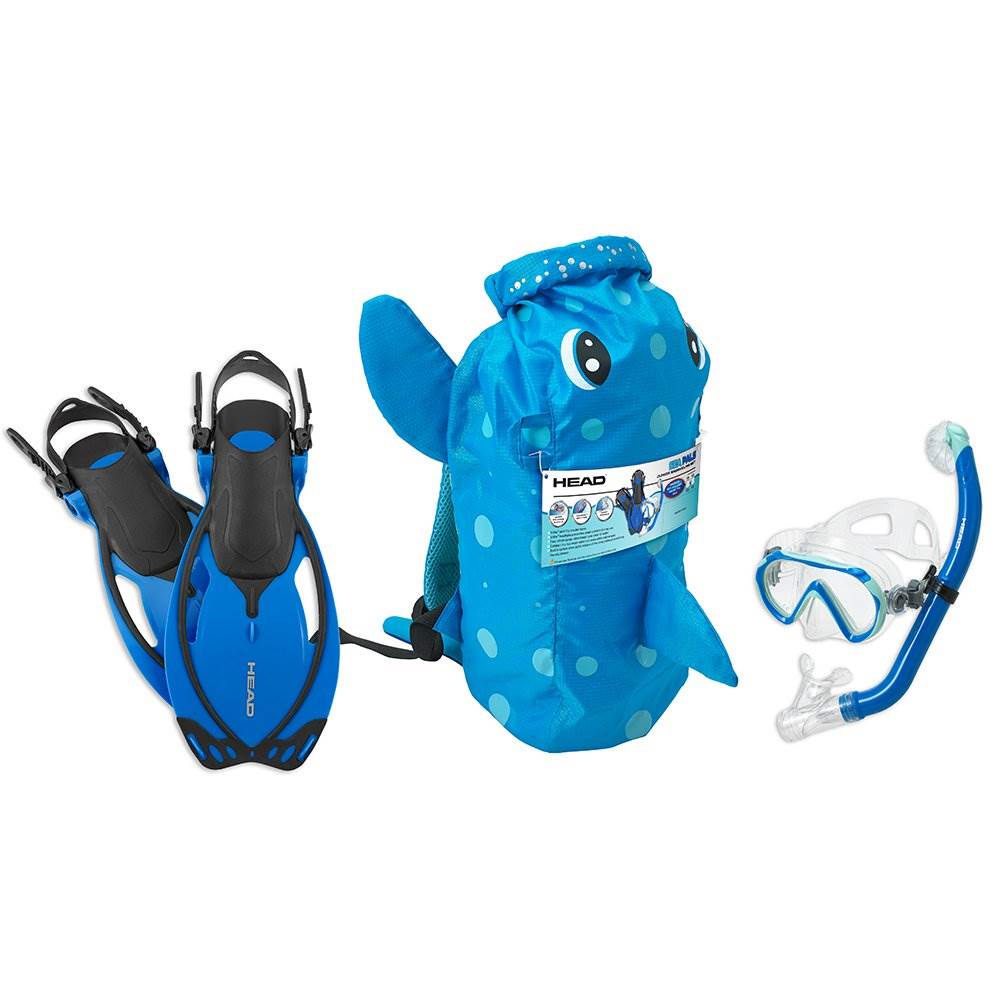 HEAD Sea Pals Jr. Kid's Seal Snorkeling Swim Gear Set, Small Medium (Open Box)