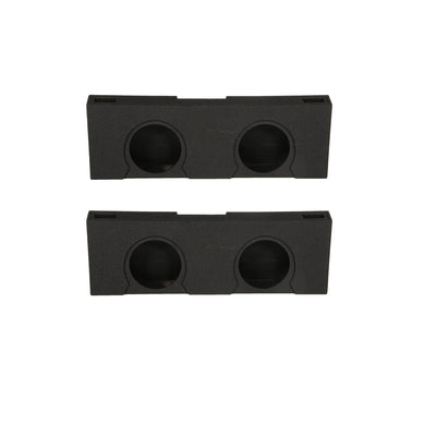 Q Power 2 Hole 2007-2013 GM/Chevy Crew Cab 12" Ported Subwoofer Box (2 Pack)