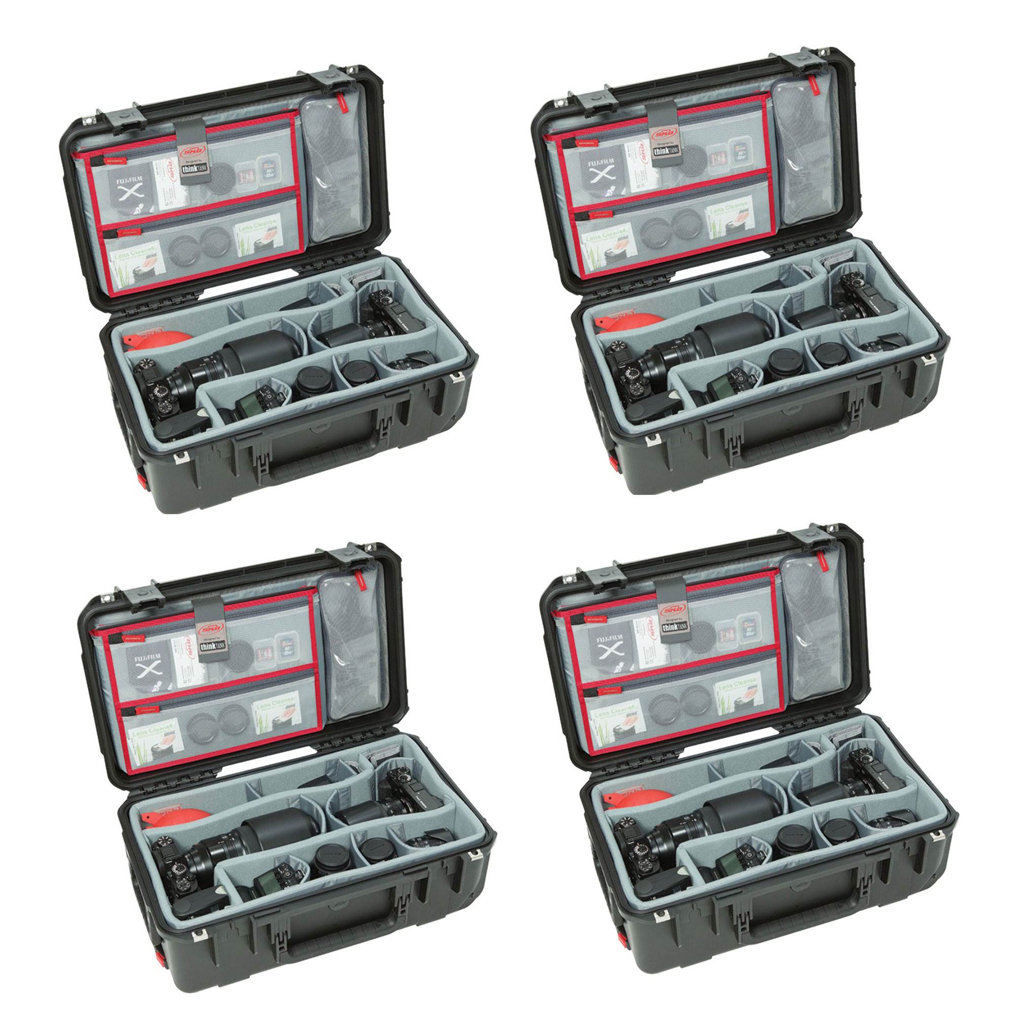 SKB Cases iSeries Camera Case with Think Tank Designed Photo Dividers (4 Pack)