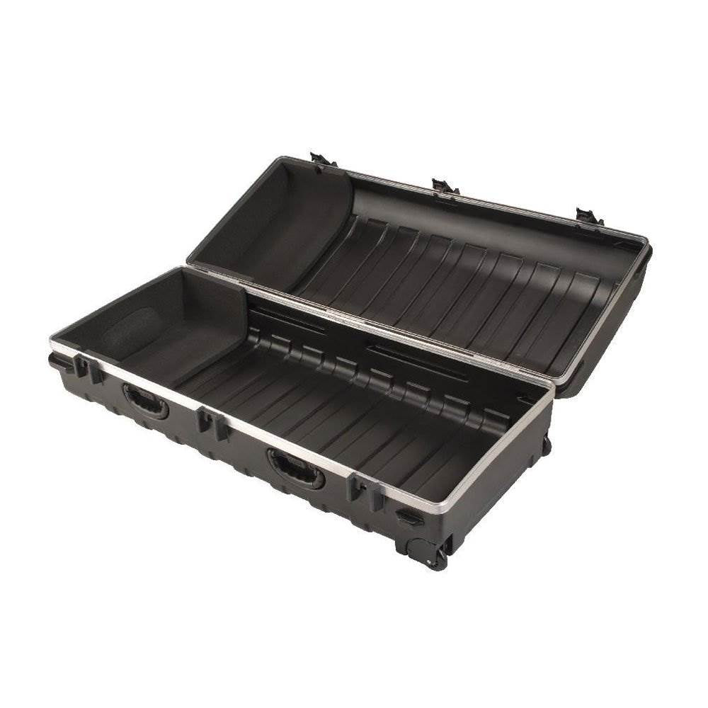 SKB Cases Double ATA Standard Hard Plastic Wheeled Golf Bag Travel Case (2 Pack) - VMInnovations