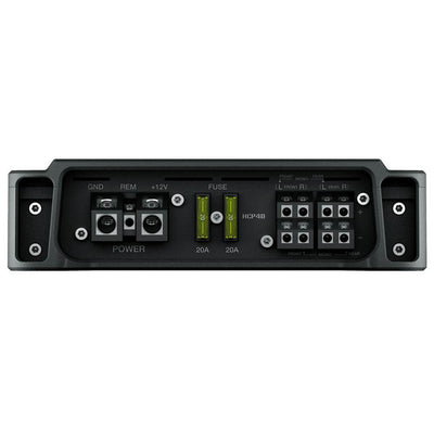 Hertz HCP4D 1160 Watt Compact Class D 4 Chanel Car Audio Amp Amplifier (2 Pack)