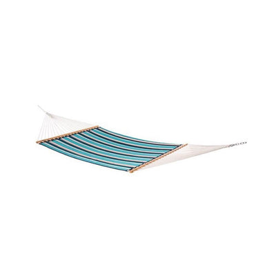 Vivere SUN206 Sunbrella Quilted Double Outdoor Hammock w/ Stand (2 Pack)
