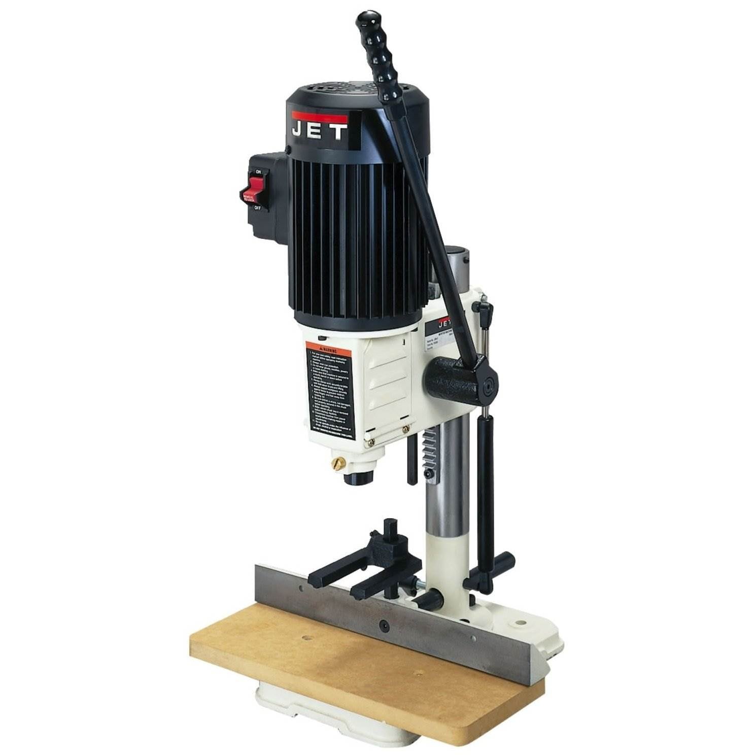 Jet 708580 Benchtop Woodworking Hollow Chisel Mortiser Drill Mortising Machine
