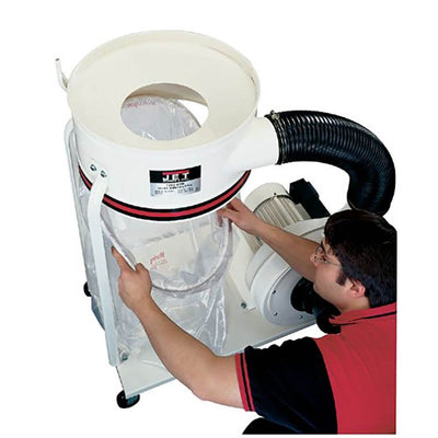Jet Woodworking 20 Inch Clear Plastic Collection Bag for DC-1100VX & DC-1200VX