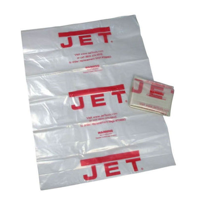 Jet Woodworking 20 Inch Clear Plastic Collection Bag for DC-1100VX & DC-1200VX