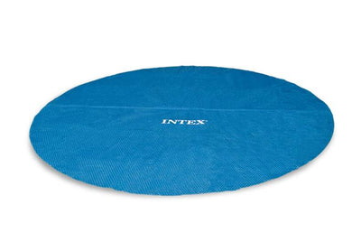 Intex 12-Foot Easy Set and Metal Frame Swimming Pool Solar Cover Tarp (2 Pack)