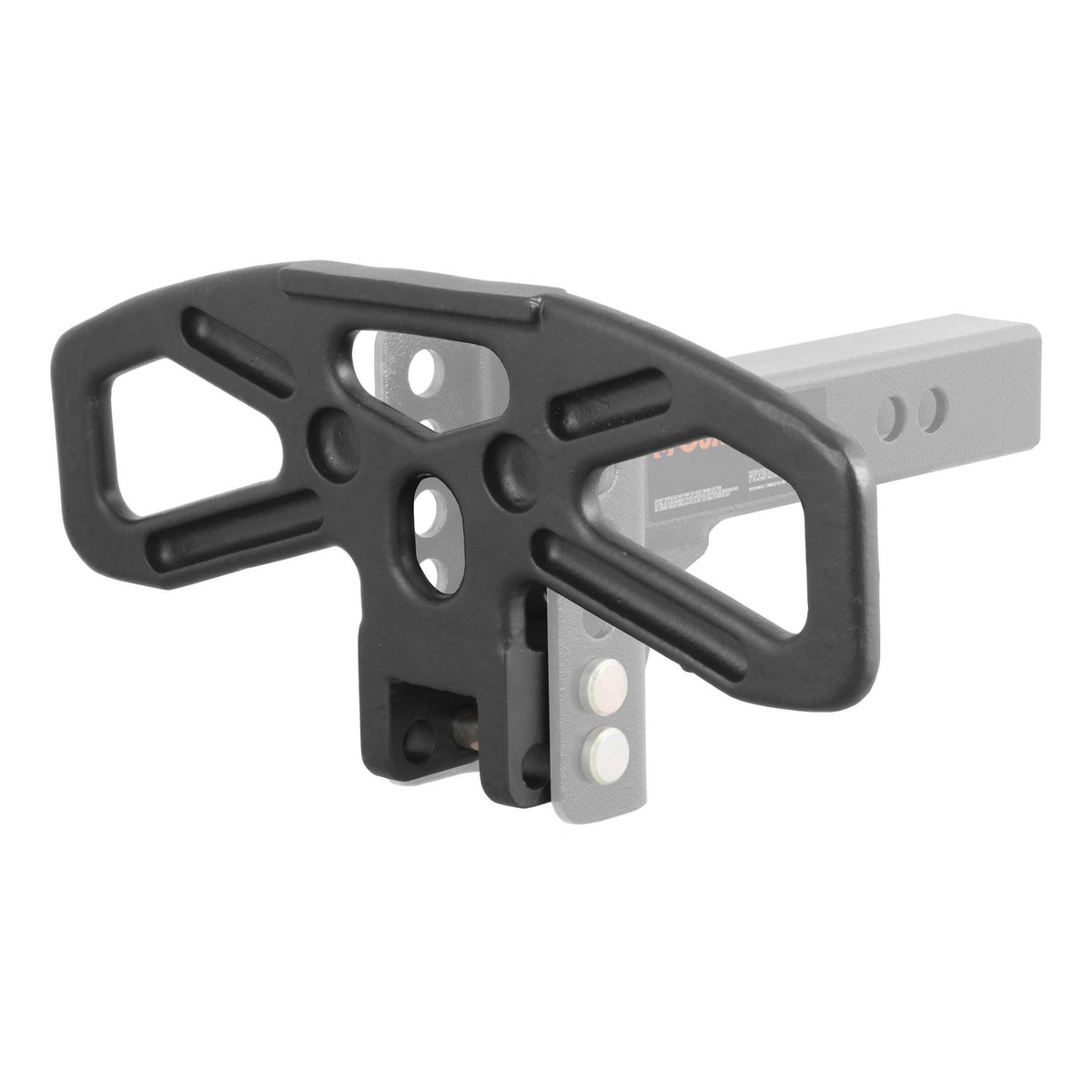 Curt Front & Rear Channel Mount Folding Trailer Tow Hitch Step (Open Box)