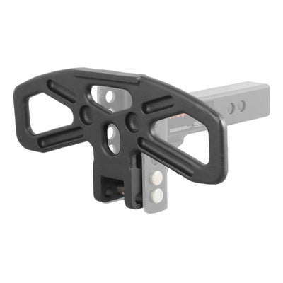 Curt Front & Rear Channel Mount Folding Trailer Tow Hitch Step (Open Box)