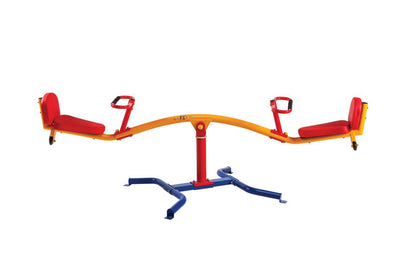 Gym Dandy 360 Degree Spinning Children's Metal Outdoor Teeter Totter (2 Pack)