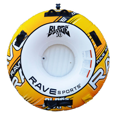 Rave Sports 02639 Blade 2 Rider Inflatable Boat Towable Water Ski Tube (2 Pack)