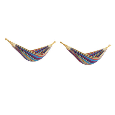 Vivere Brazilian Tropical 2 Person Hammock (2 Pack)