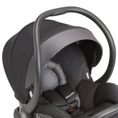 Maxi-Cosi Mico Max 30 Rear Facing Baby Infant Car Seat with Base, Black (2 Pack)