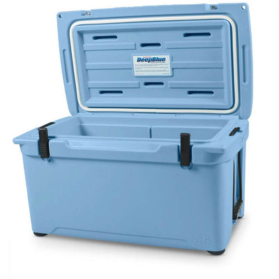 Engel 65 High Performance 70 Can Roto Molded Insulated Ice Cooler Blue (2 Pack)