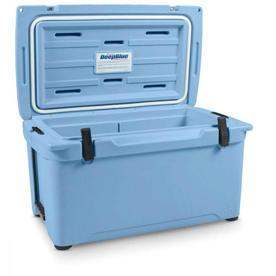 Engel 65 High Performance 70 Can Roto Molded Insulated Ice Cooler Blue (2 Pack)