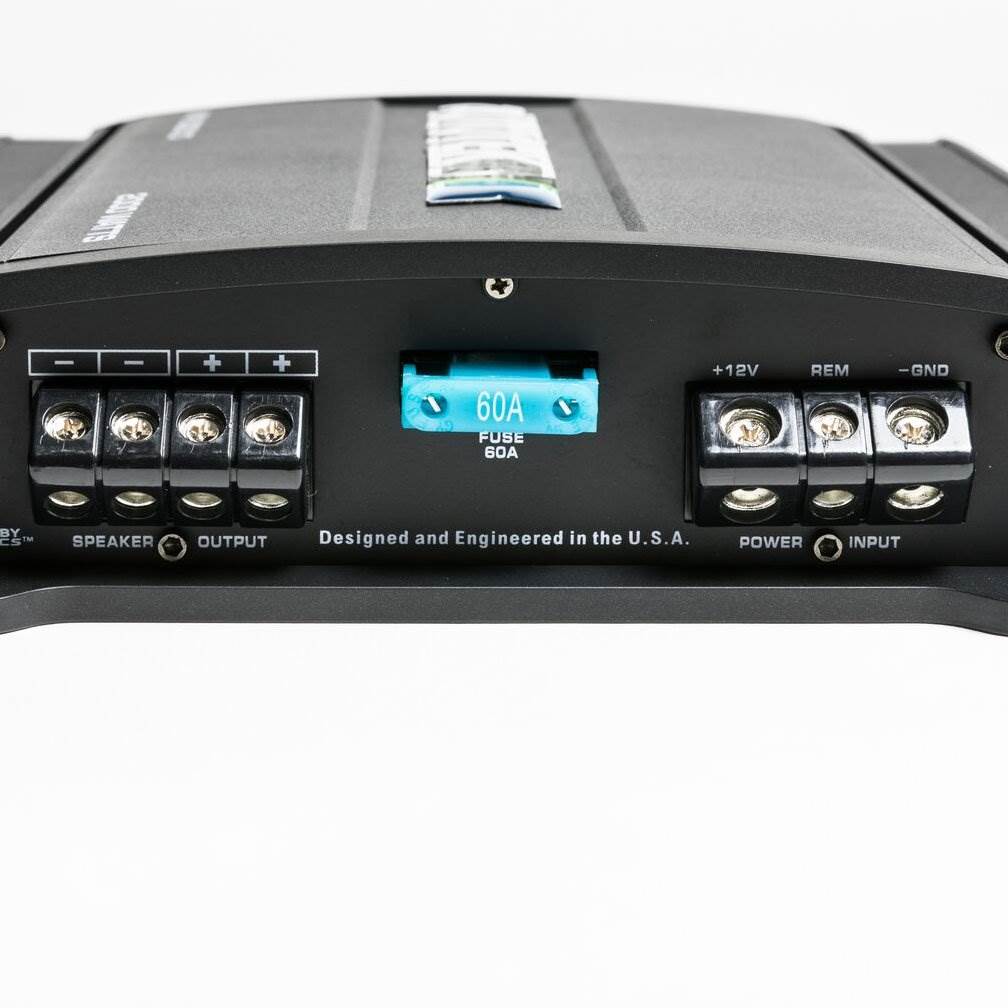 Autotek Mean Machine 2000W Mono Amplifier 1 Ohm Stable Car Audio Amp (2 Pack)