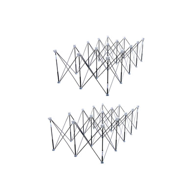 Centipede Tool K200 15 Strut 4 x 8 Ft Portable Sawhorse Work Support (2 Pack)