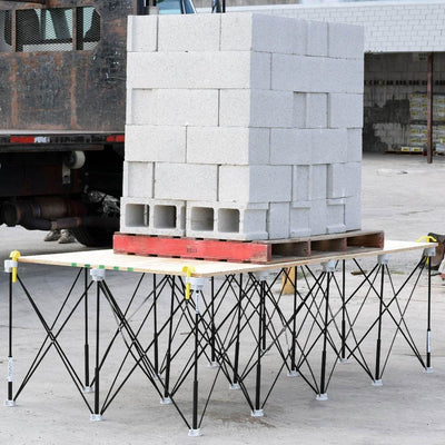 Centipede Tool K200 15 Strut 4 x 8 Ft Portable Sawhorse Work Support (2 Pack)