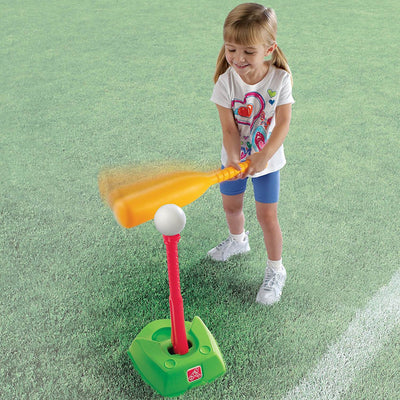 Step2 Toddler T-Ball & Golf Indoor Outdoor Learning Sports Play Set (2 Pack)