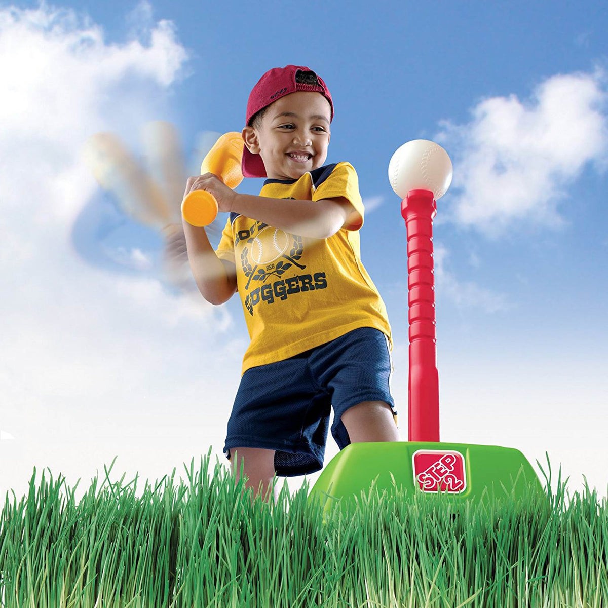 Step2 Toddler T-Ball & Golf Indoor Outdoor Learning Sports Play Set (2 Pack)