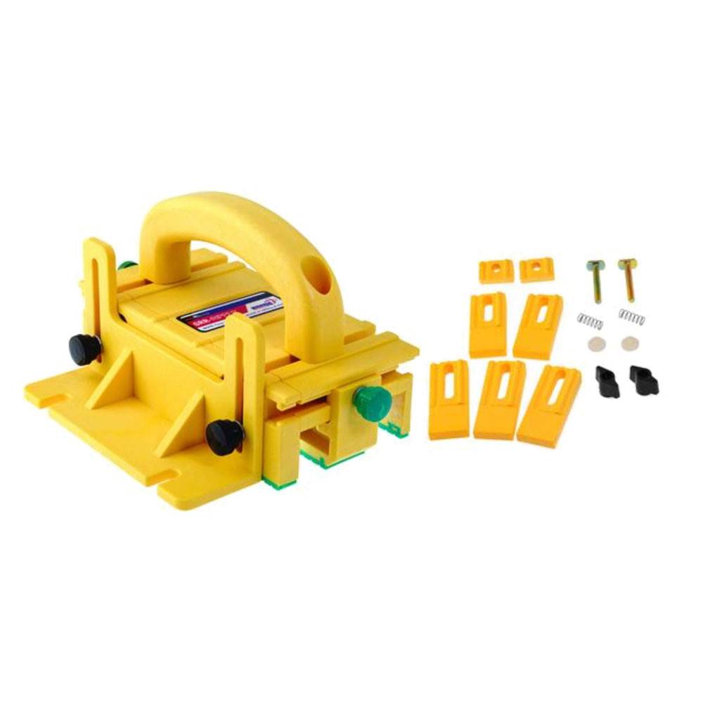 Microjig GR-100 Woodworking 3 Directional Table Saw Pushblock & Gravity Heel Kit