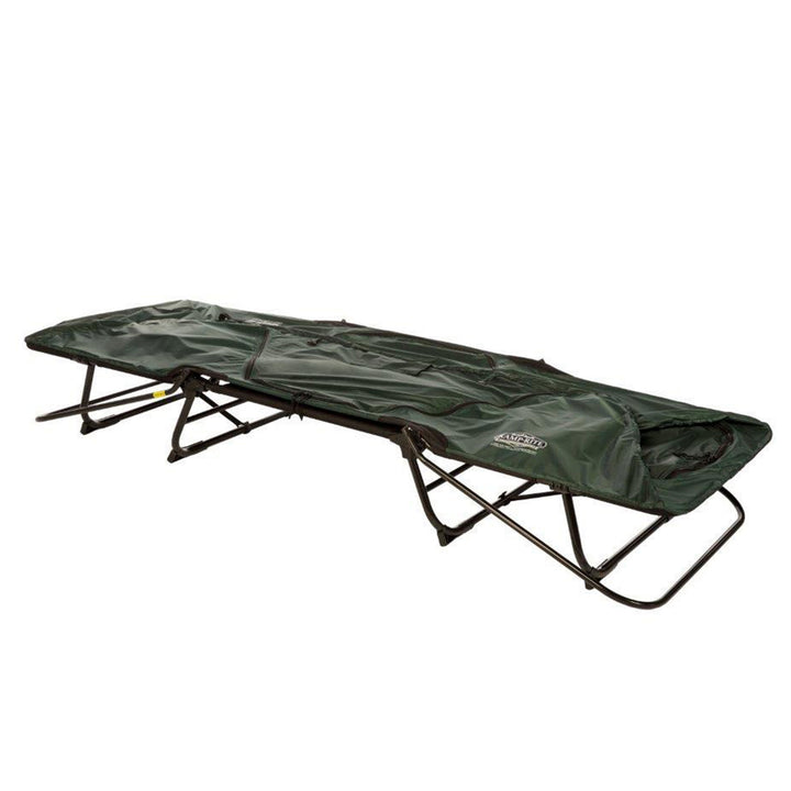 Kamp-Rite Oversized Quick Setup 1 Person Cot, Lounge Chair, & Tent w/Domed Top - VMInnovations