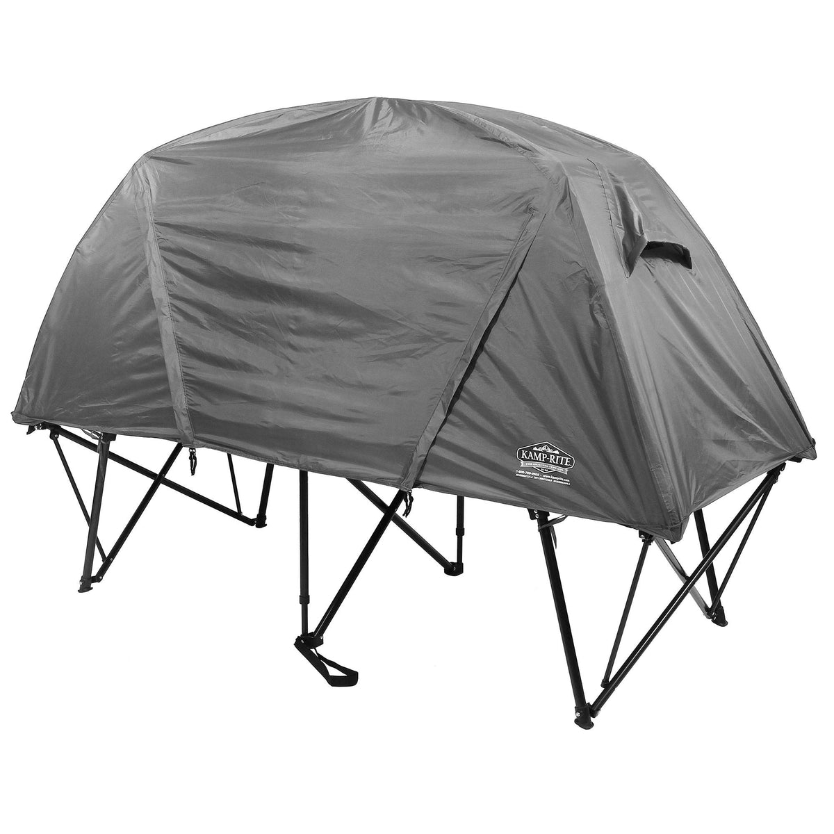 Kamp Rite CTC XL Compact Light Backpacking Camping Tent Cot, Gray (Open Box)