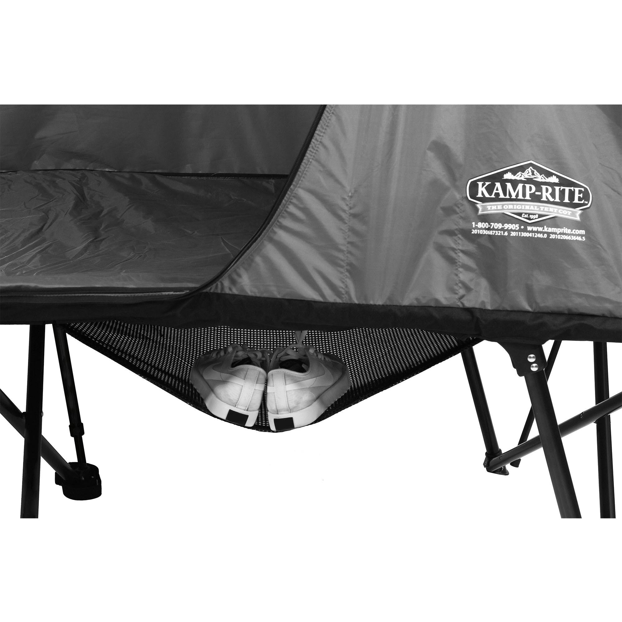 Kamp Rite CTC XL Compact Light Backpacking Camping Tent Cot, Gray (Open Box)
