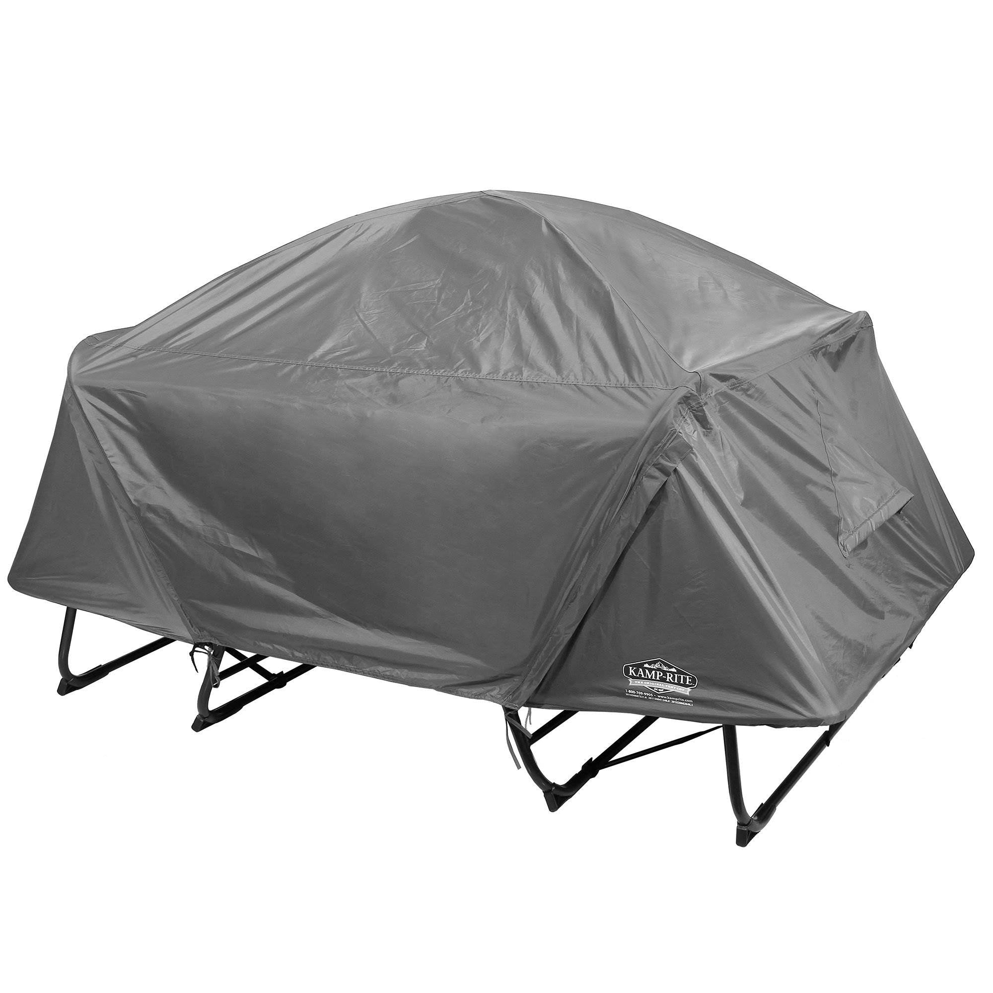 Kamp-Rite TB Collapsible Double Elevated 2 Person Tent Cot w/Bag & Rainfly(Used) - VMInnovations