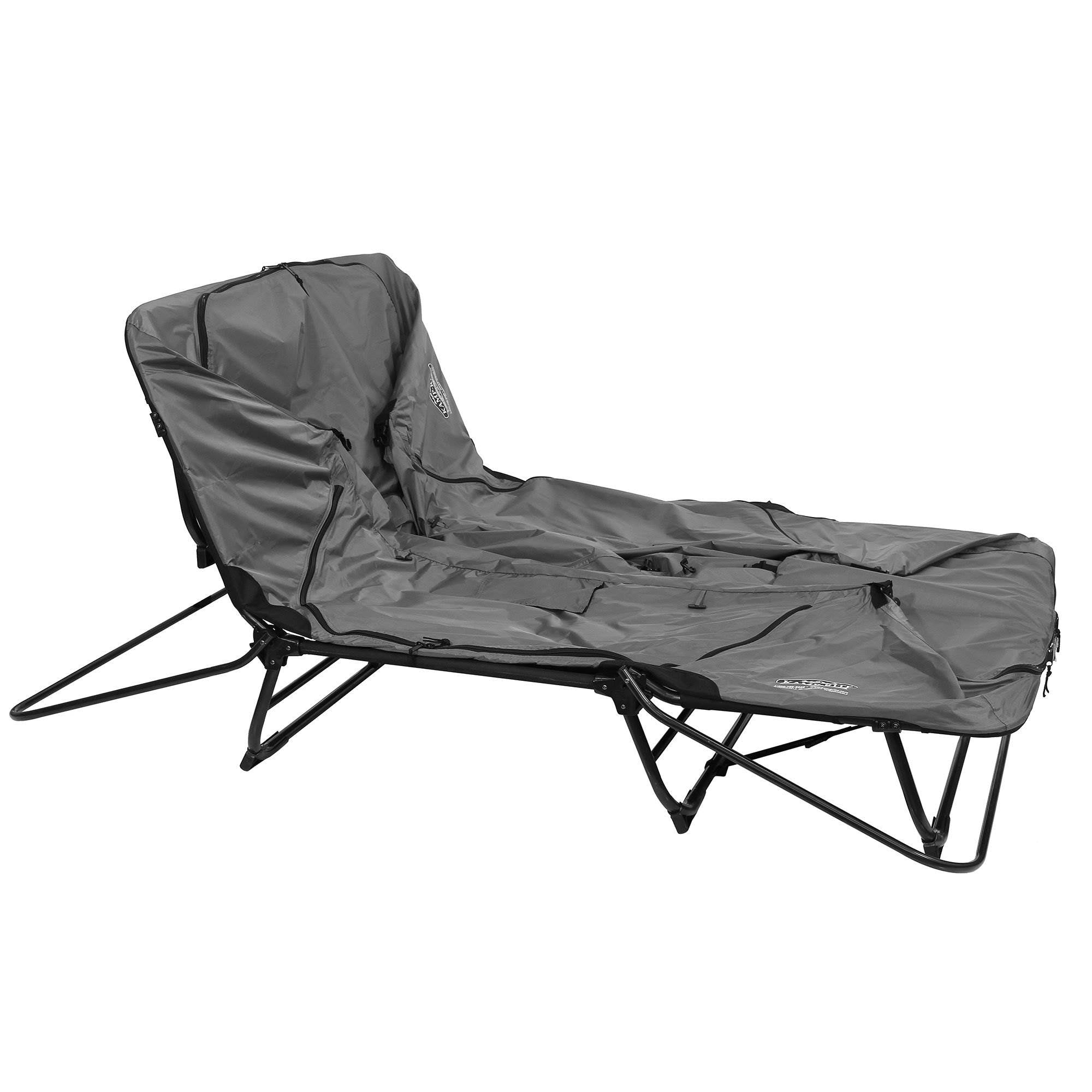 Kamp-Rite TB Collapsible Double Elevated 2 Person Tent Cot w/Bag & Rainfly(Used) - VMInnovations