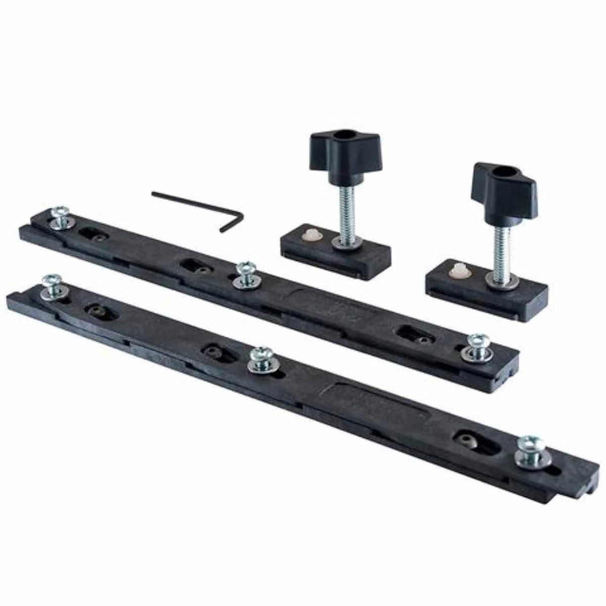 Microjig GR100 Woodworking 3 Directional Table Saw Pushblock, Miter Bars & Stops