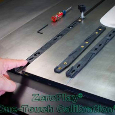Microjig GR100 Woodworking 3 Directional Table Saw Pushblock, Miter Bars & Stops