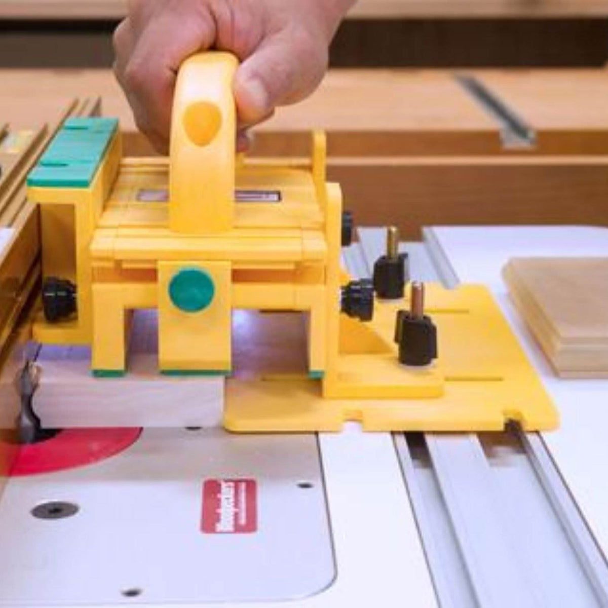 Microjig GR100 Woodworking 3 Direction Table Saw Pushblock & Stabilizer Upgrade