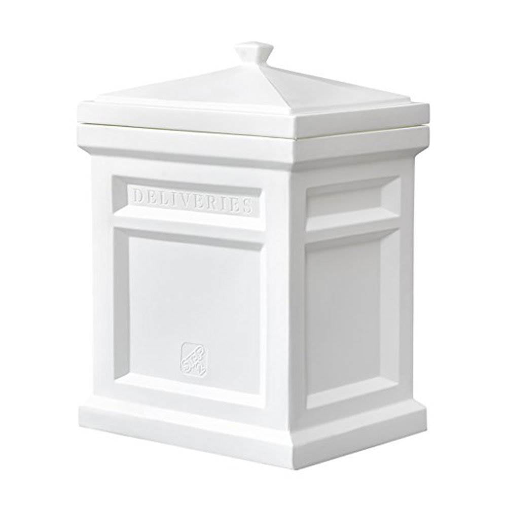 Step2 Plastic Express Parcel Package Delivery & Storage Box, White (2 Pack)