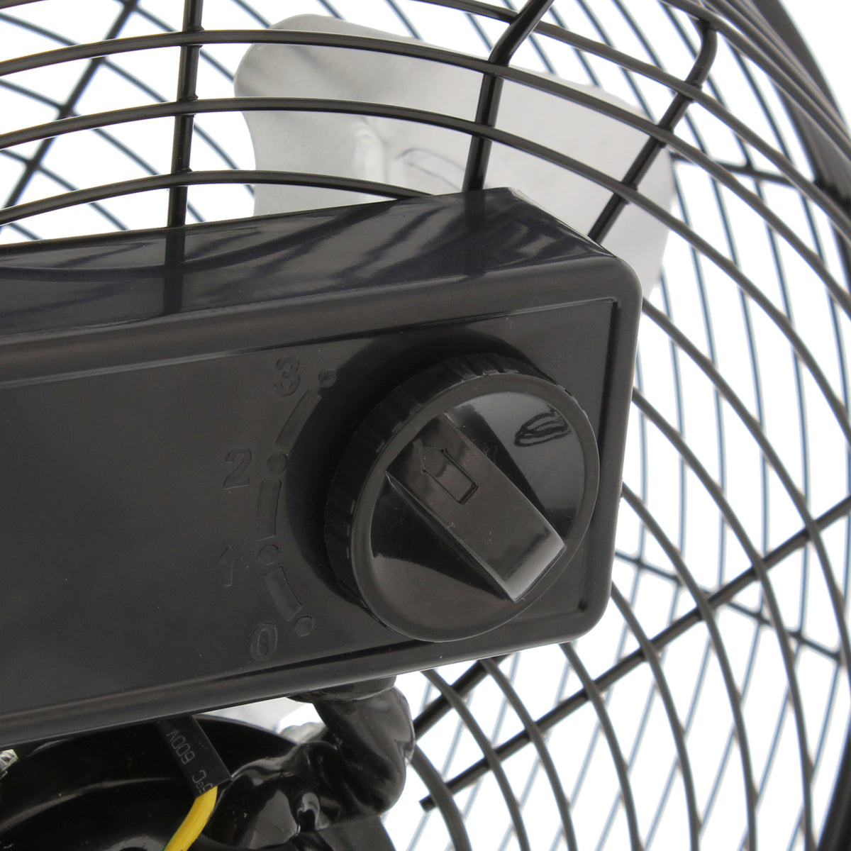 Comfort Zone 12" 3 Speed 180-Degree Adjustable Cradle Fan, Black (2 Pack)