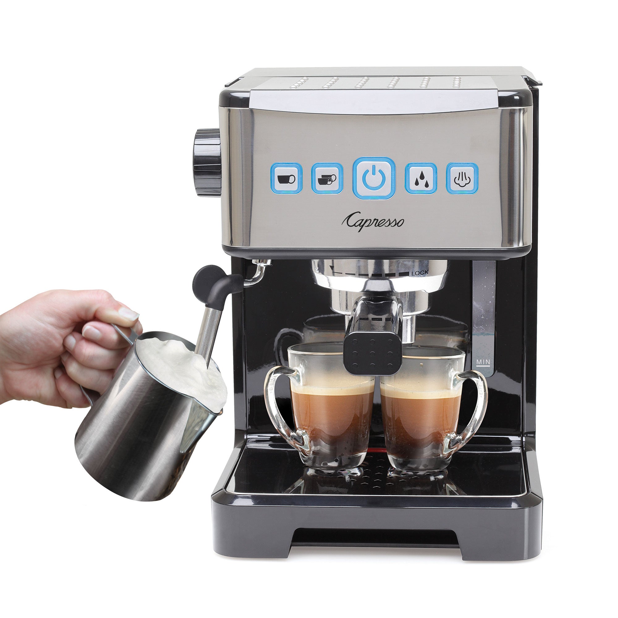 Capresso Ultima PRO Programmable 2 Cup Home Espresso & Cappuccino Maker (Used)