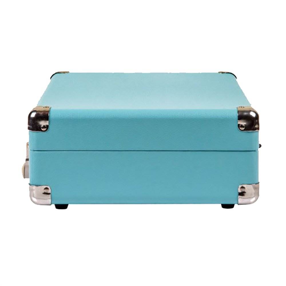 Crosley Cruiser Deluxe Bluetooth Record Player Turntable, Turquoise (2 Pack)