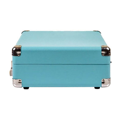 Crosley Cruiser Deluxe Bluetooth Record Player Turntable, Turquoise (2 Pack)