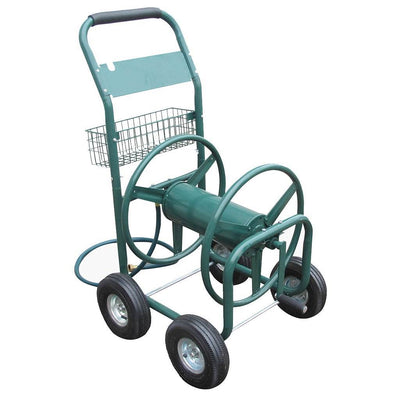 Liberty Garden Products 4 Wheel Hose Reel Cart Holds up to 350 Feet (2 Pack) - VMInnovations